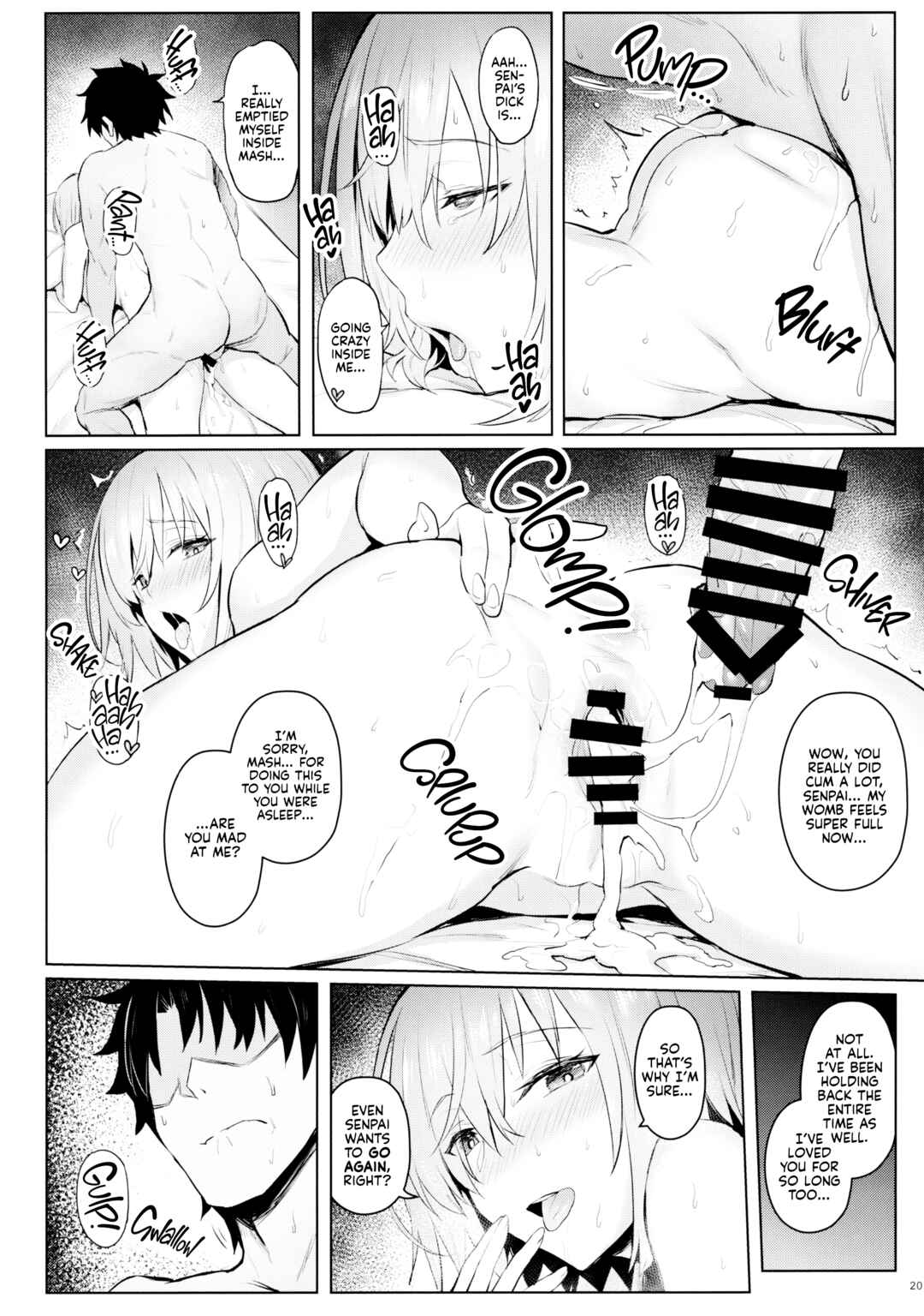 Page 18 Chapter Unknown_04e9 Fate/Grand Order - Mash no Bishiri Inmu (Doujinshi)