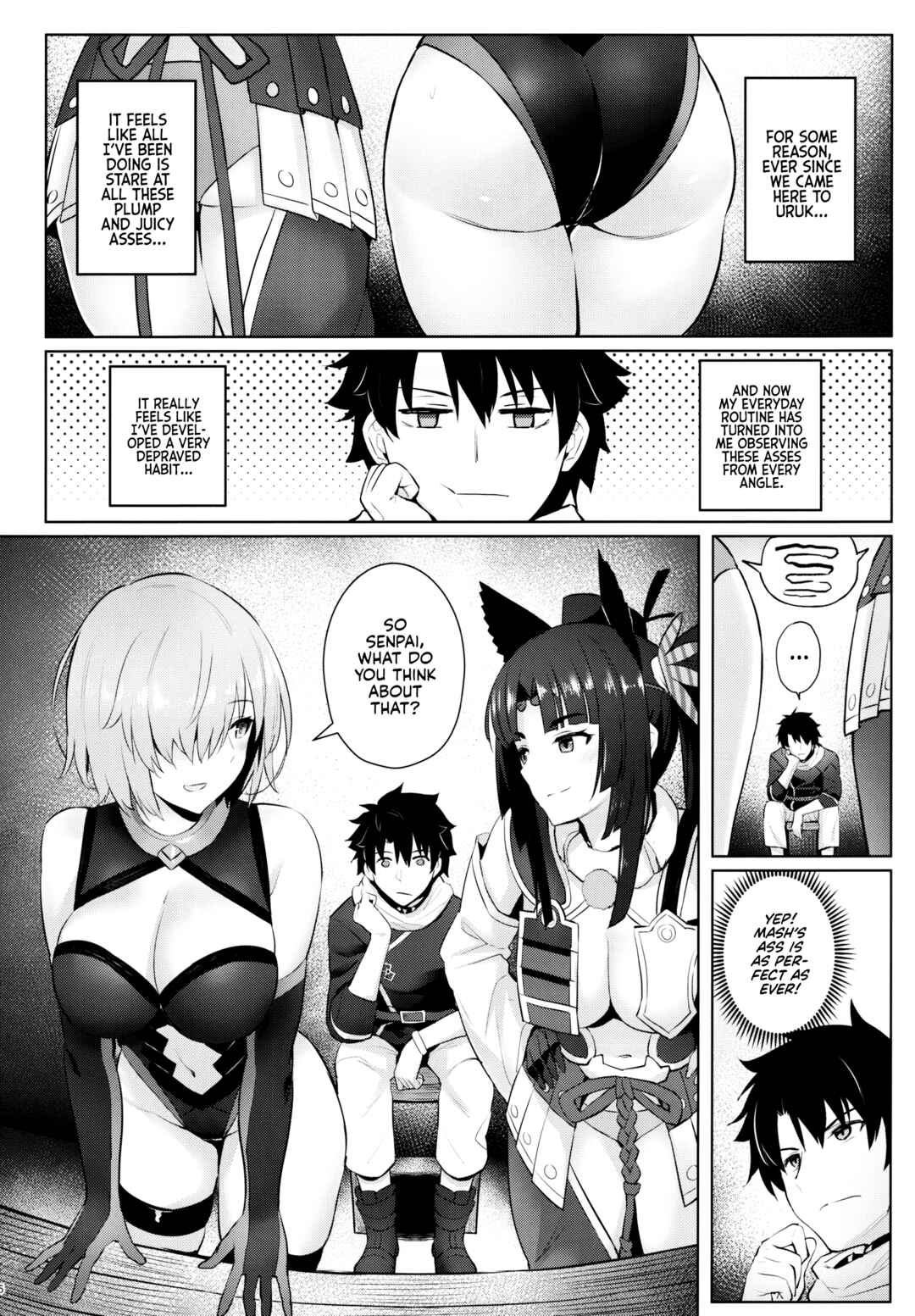 Page 3 Chapter Unknown_04e9 Fate/Grand Order - Mash no Bishiri Inmu (Doujinshi)