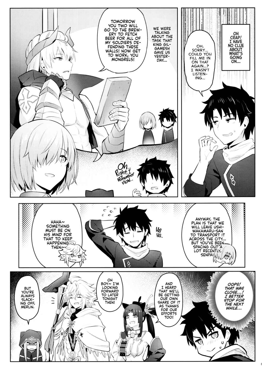 Page 4 Chapter Unknown_04e9 Fate/Grand Order - Mash no Bishiri Inmu (Doujinshi)