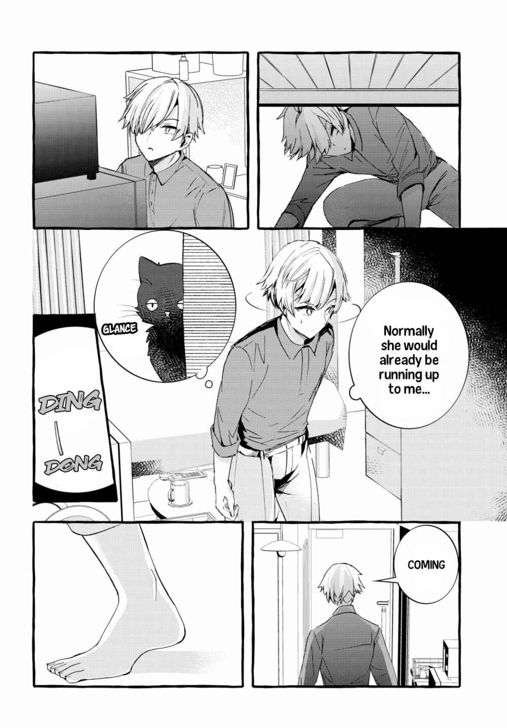 Page 8 Chapter 2 The Cold Beauty At School Became My Pet Cat
