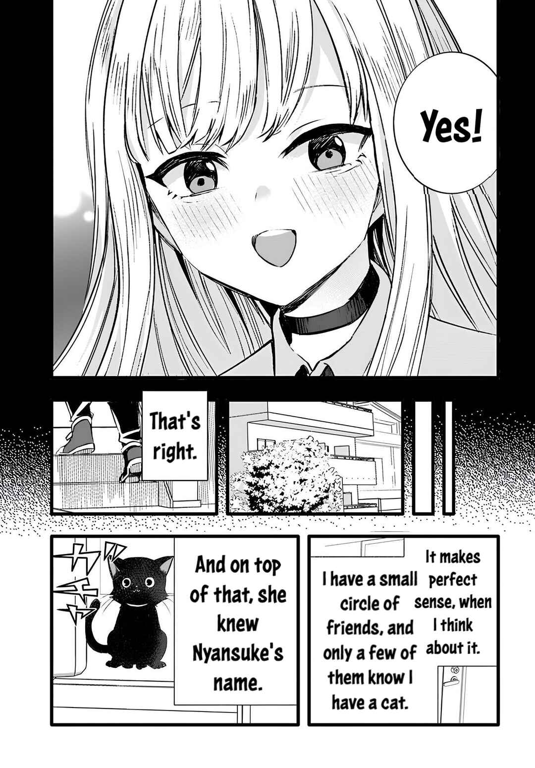 Page 9 Chapter 6 The Cold Beauty At School Became My Pet Cat