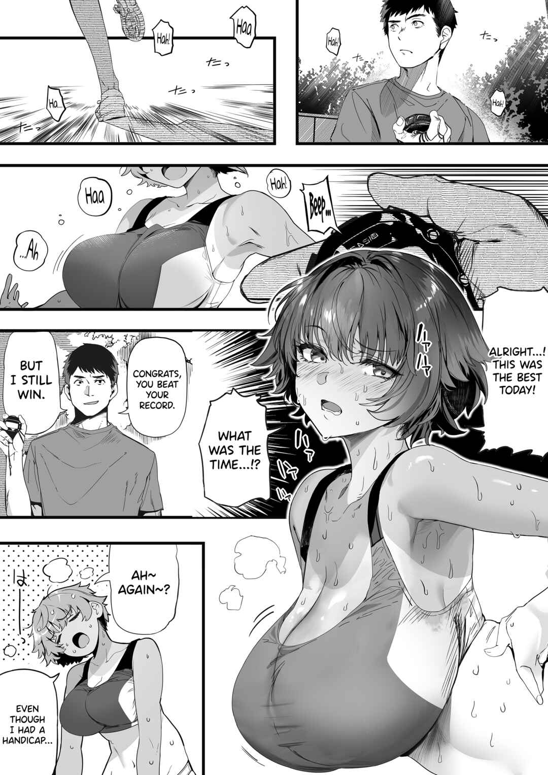 Page 4 Chapter Unknown_0b64 Rikujoubu no Bokukko Doukyuusei ga Chuunen Komon ni Mesu ni Sareru Ichibu Shijuu