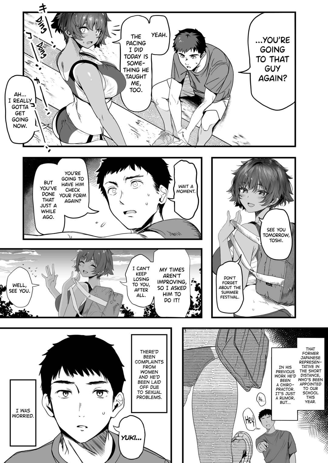 Page 7 Chapter Unknown_0b64 Rikujoubu no Bokukko Doukyuusei ga Chuunen Komon ni Mesu ni Sareru Ichibu Shijuu