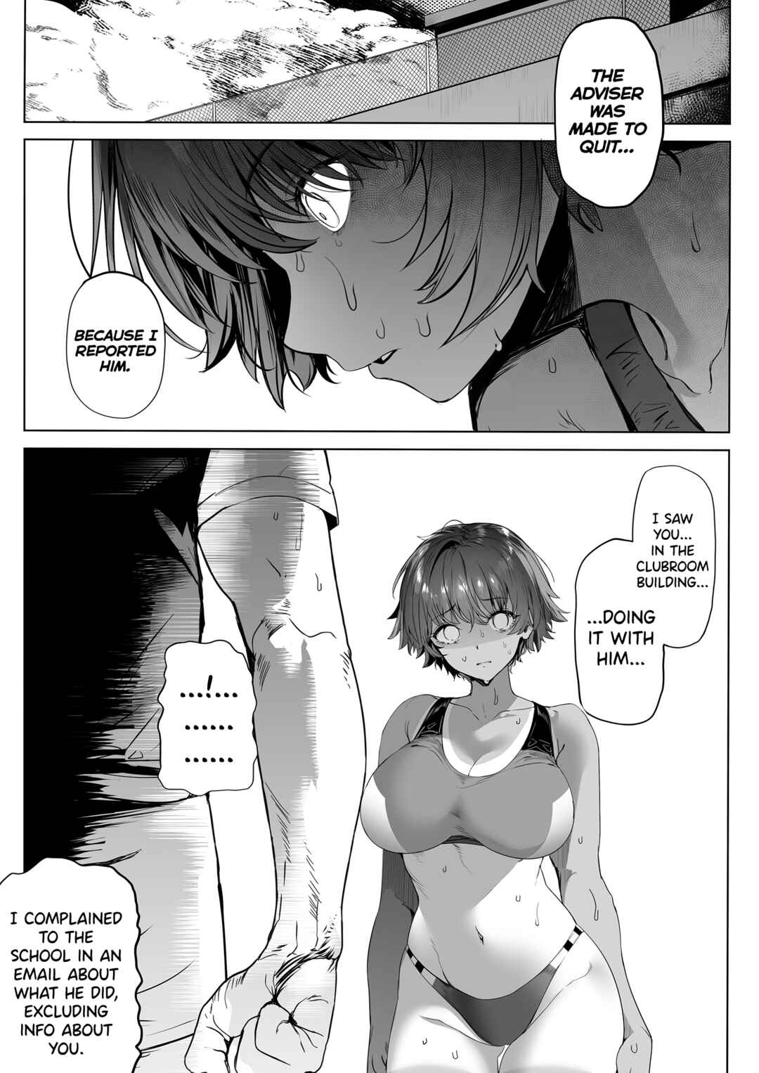 Page 76 Chapter Unknown_0b64 Rikujoubu no Bokukko Doukyuusei ga Chuunen Komon ni Mesu ni Sareru Ichibu Shijuu