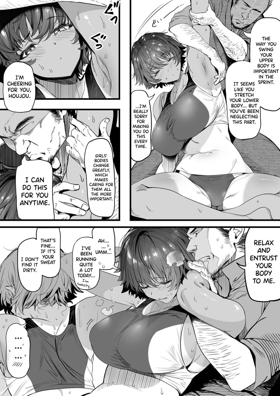 Page 9 Chapter Unknown_0b64 Rikujoubu no Bokukko Doukyuusei ga Chuunen Komon ni Mesu ni Sareru Ichibu Shijuu