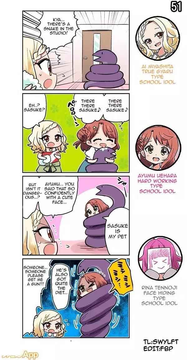 Page 1 Chapter 51 Love Live! School Idol Festival All Stars 4-koma: Famitsu