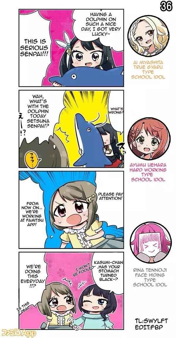 Page 1 Chapter 36 Love Live! School Idol Festival All Stars 4-koma: Famitsu