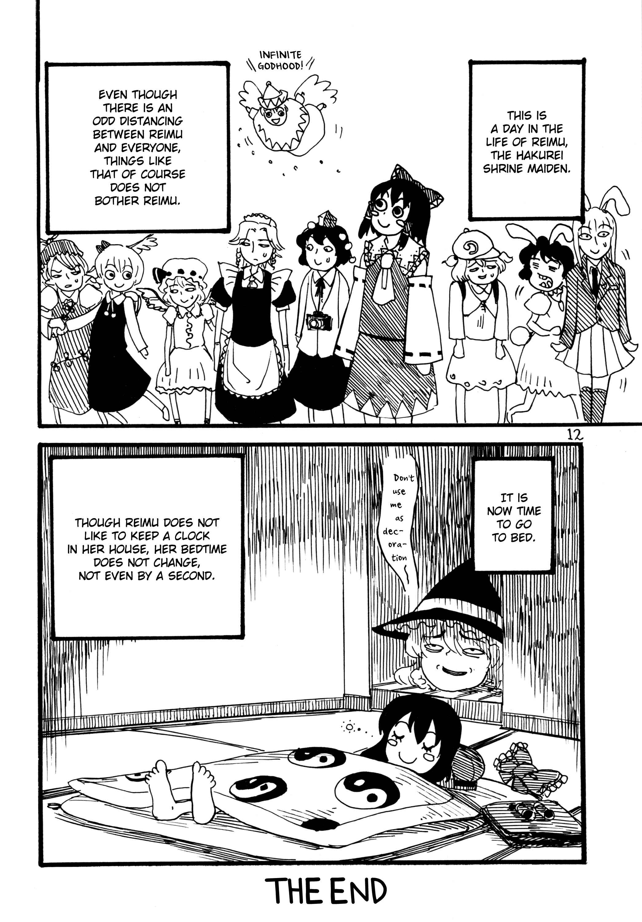 Page 13 Chapter Unknown_7c60 Touhou - A Day in the Life of Hakurei Reimu (Doujinshi)