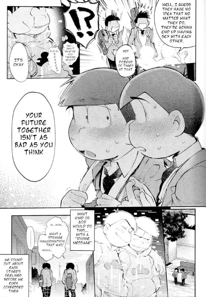 Page 10 Chapter Unknown_cf1f Osomatsu-san – Blue light effect ni miru bokutachi no mirai wa, (Doujinshi)