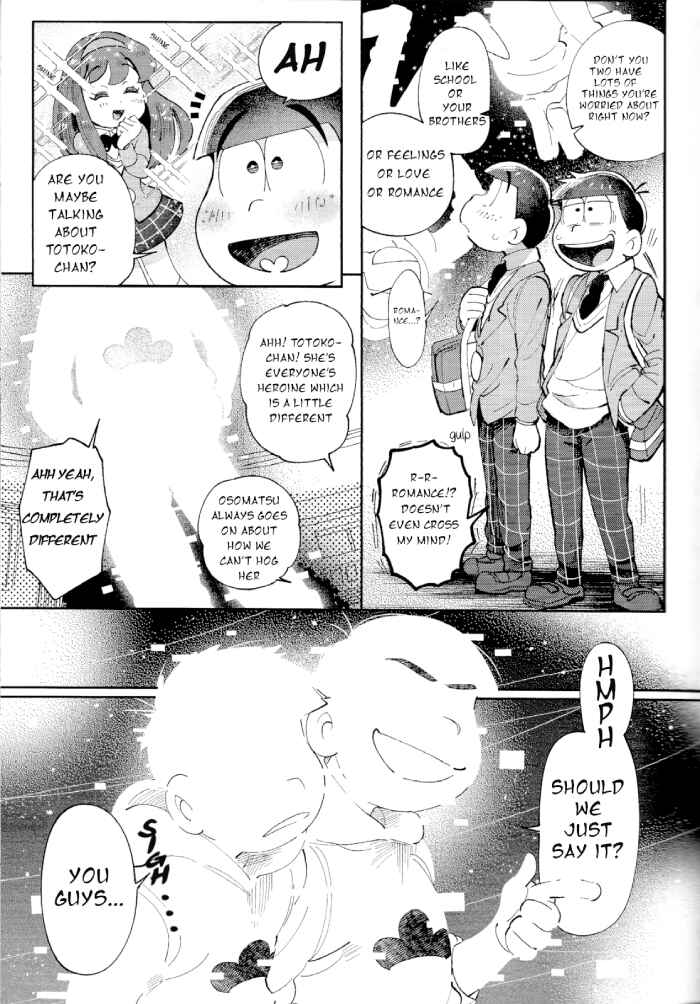 Page 8 Chapter Unknown_cf1f Osomatsu-san – Blue light effect ni miru bokutachi no mirai wa, (Doujinshi)