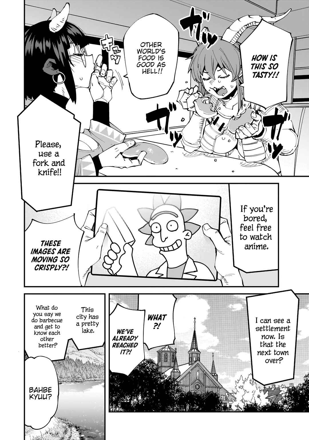 Page 8 Chapter 15 Otaku-kun no Seiheki wo Isshou Yugamete Iku Ishuzoku Musume-tachi