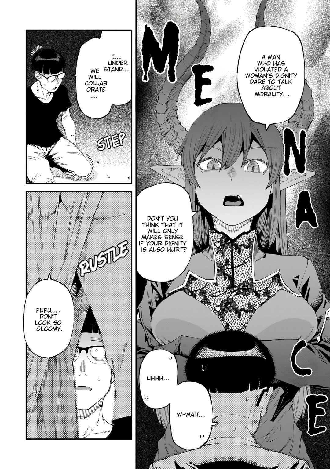 Page 14 Chapter 5 Otaku-kun no Seiheki wo Isshou Yugamete Iku Ishuzoku Musume-tachi