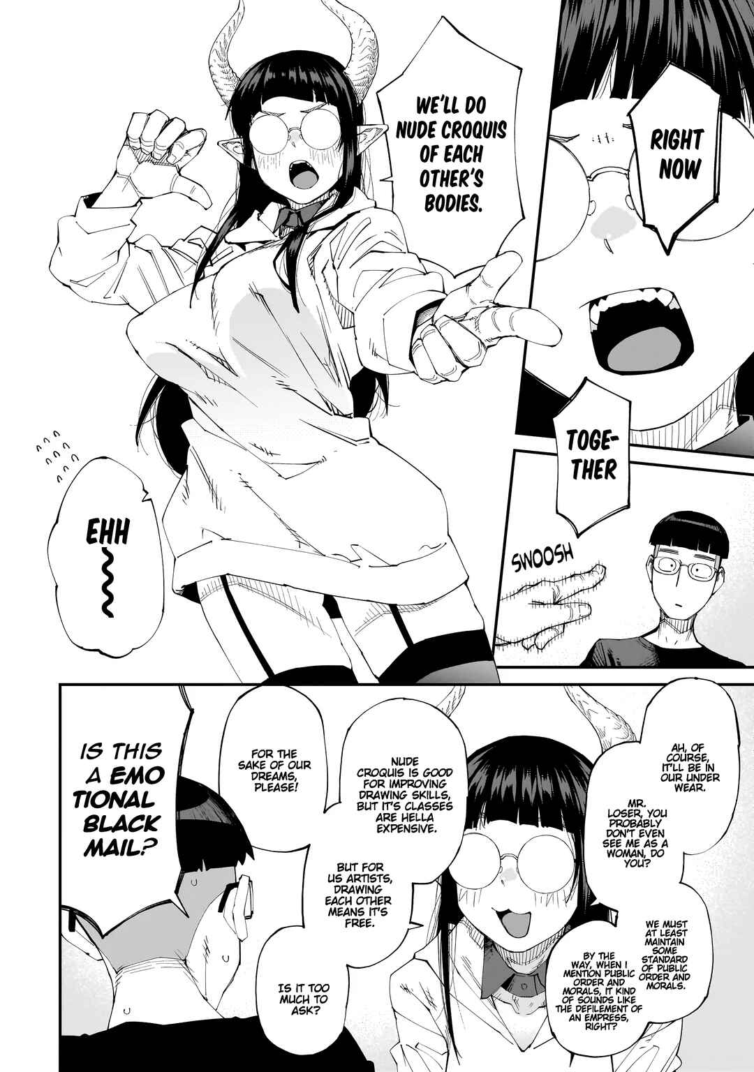 Page 7 Chapter 4 Otaku-kun no Seiheki wo Isshou Yugamete Iku Ishuzoku Musume-tachi
