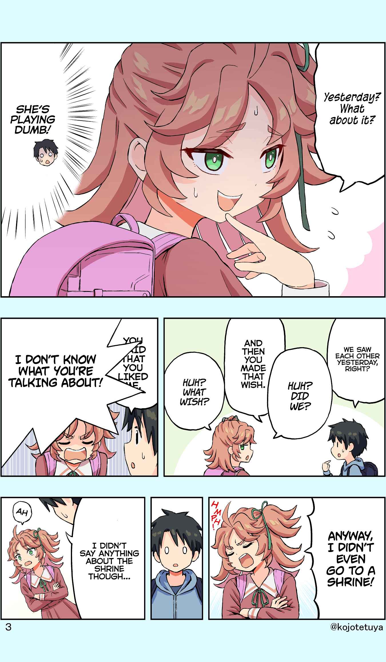 Page 3 Chapter 3 Cute Short Stories