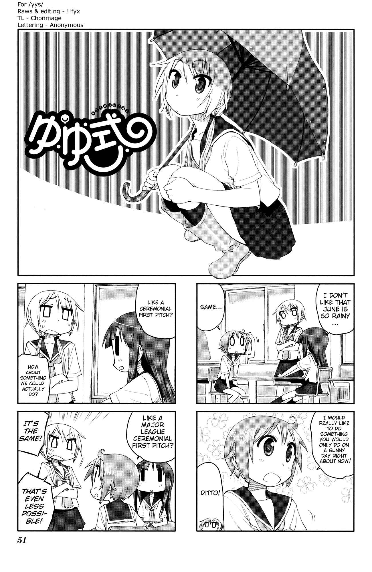 Page 1 Chapter 50 Yuyushiki