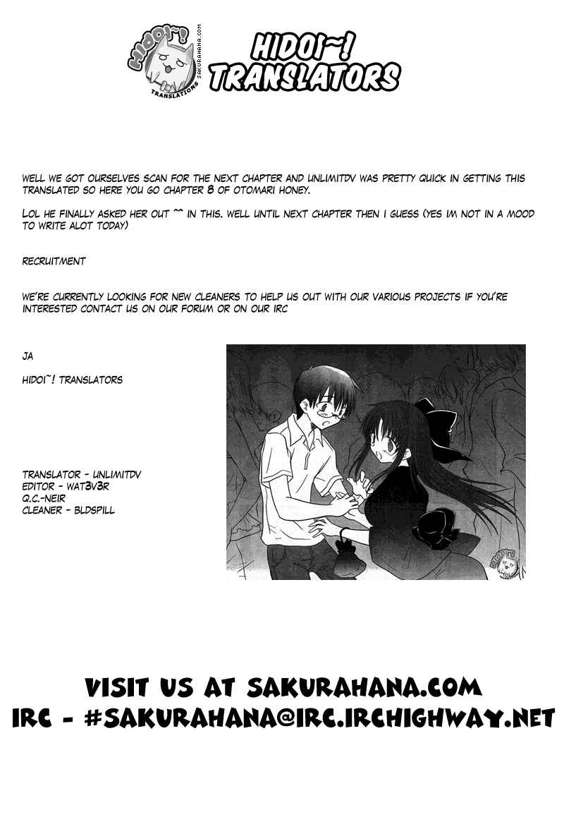 Page 27 Chapter 8 Otomari Honey