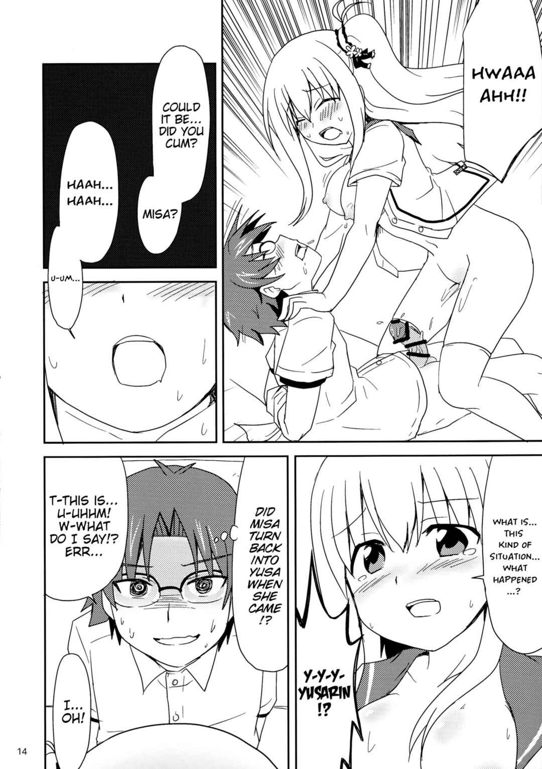 Page 14 Chapter Unknown_2d7c Charlotte - Shimaidon... Tte Tendon Neta wa Mou Kekkou desu kara! (Doujinshi)