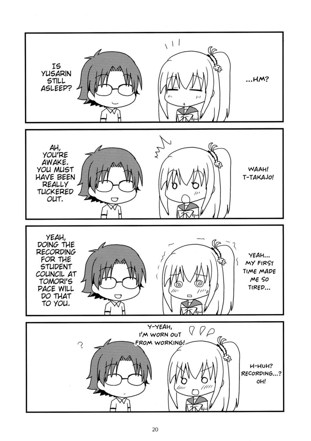 Page 20 Chapter Unknown_2d7c Charlotte - Shimaidon... Tte Tendon Neta wa Mou Kekkou desu kara! (Doujinshi)