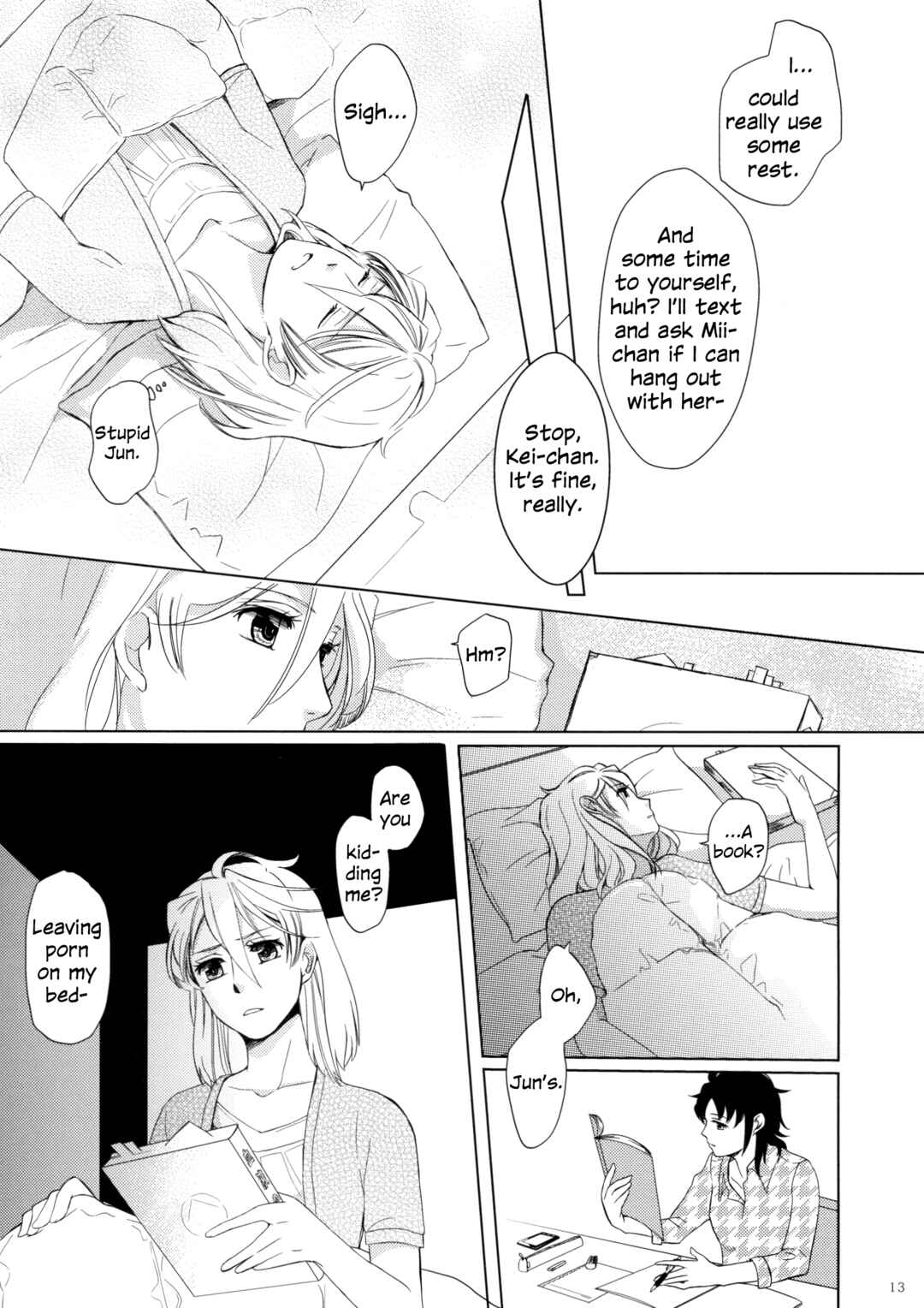 Page 12 Chapter Unknown_243e Hayate x Blade - Meteora (Doujinshi)