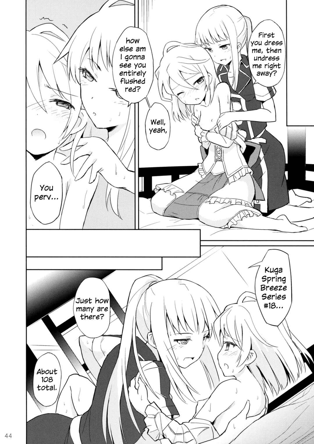Page 43 Chapter Unknown_243e Hayate x Blade - Meteora (Doujinshi)