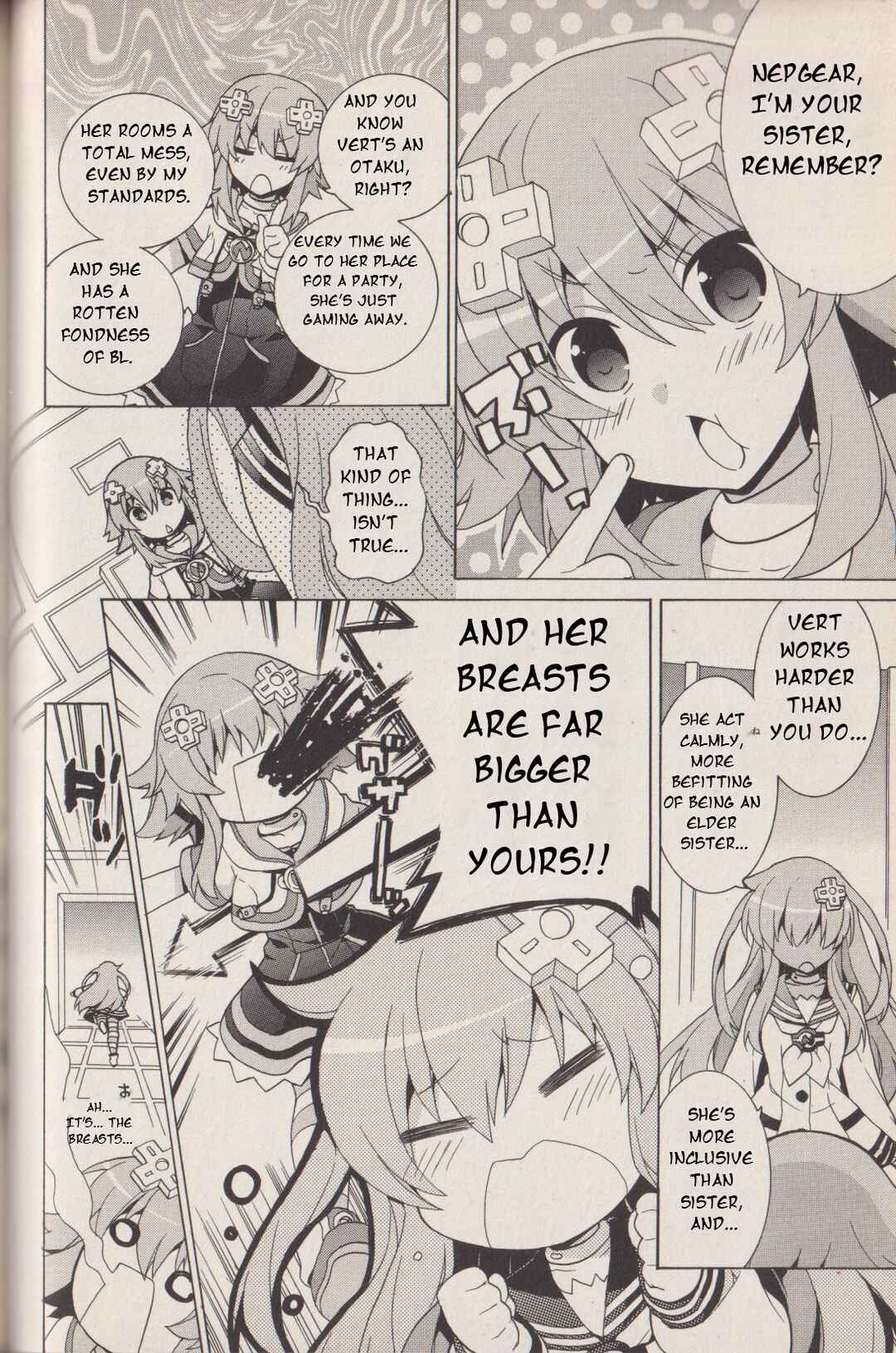 Page 3 Chapter 6 Hyperdimension Neptunia: The Animation - (DNA Comic Anthology)