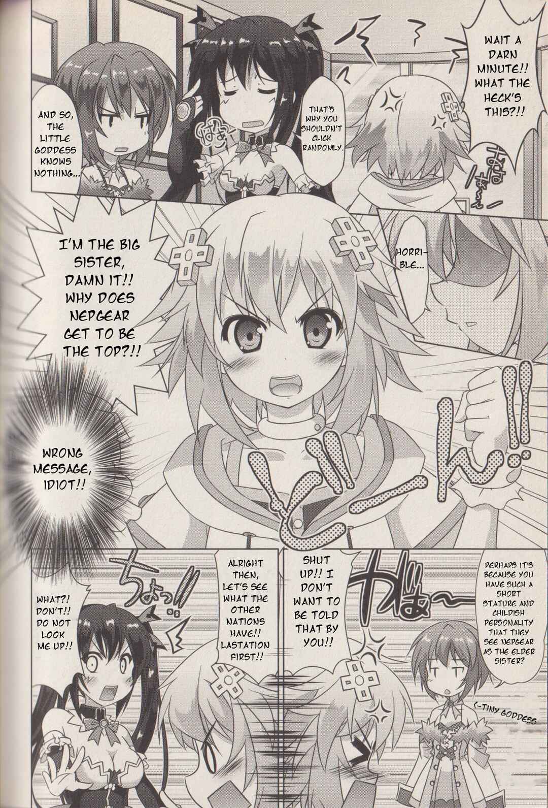 Page 5 Chapter 12 Hyperdimension Neptunia: The Animation - (DNA Comic Anthology)