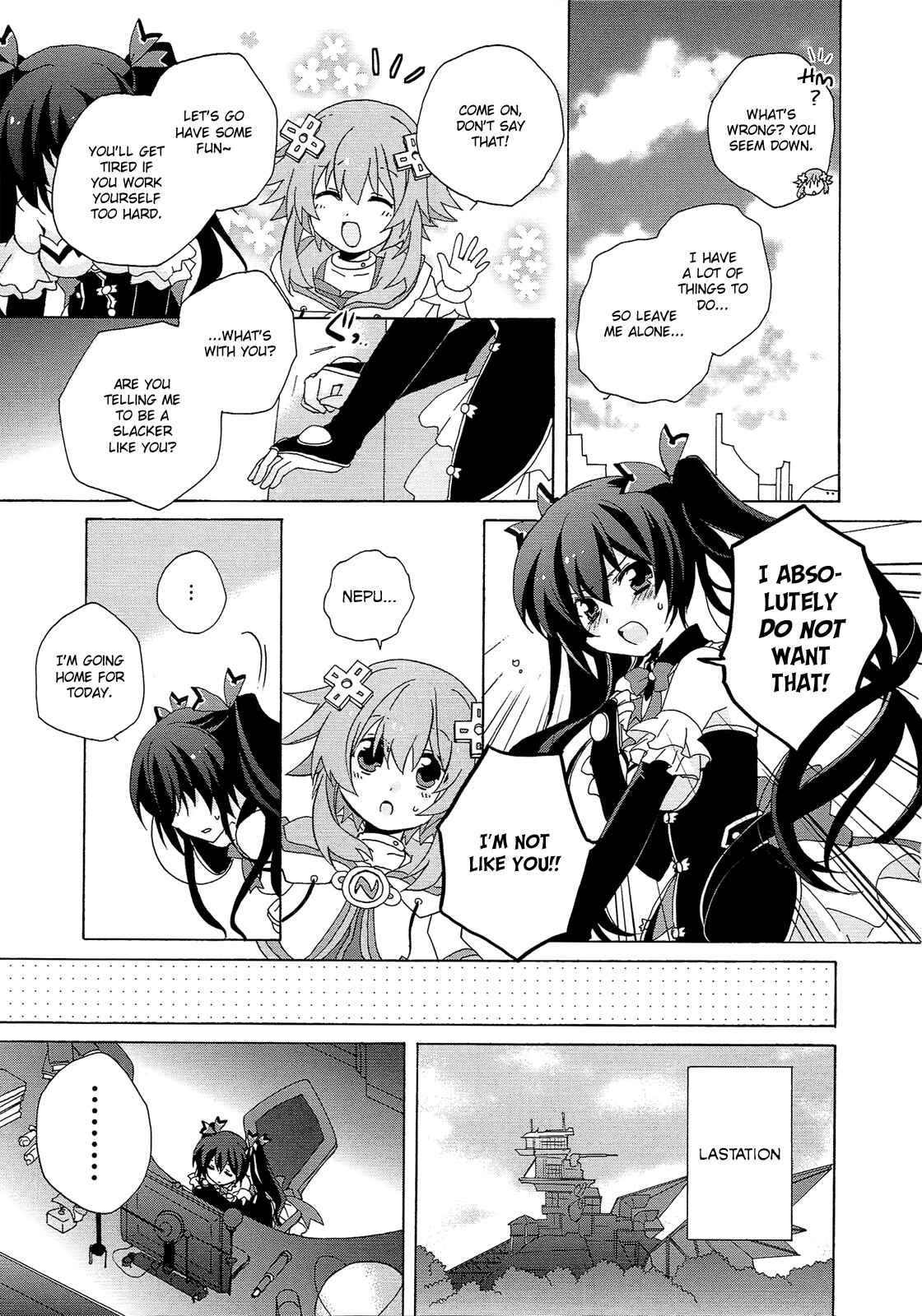 Page 5 Chapter 14 Hyperdimension Neptunia: The Animation - (DNA Comic Anthology)