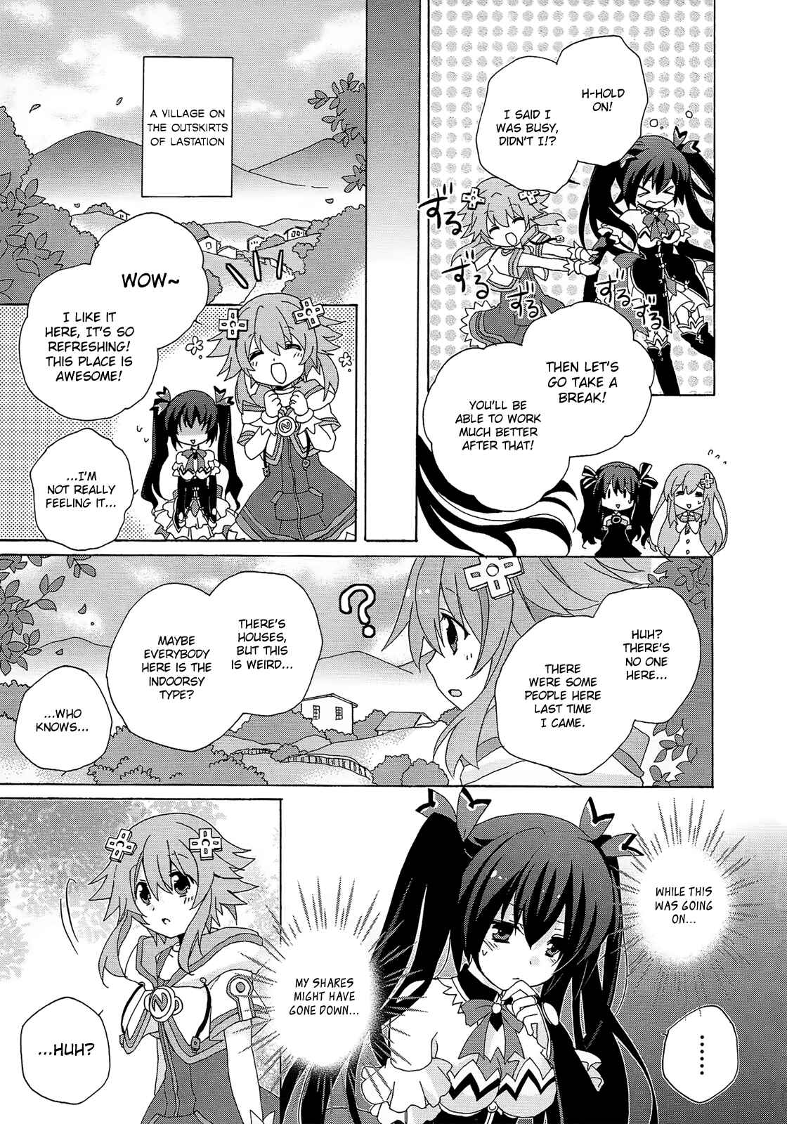 Page 7 Chapter 14 Hyperdimension Neptunia: The Animation - (DNA Comic Anthology)