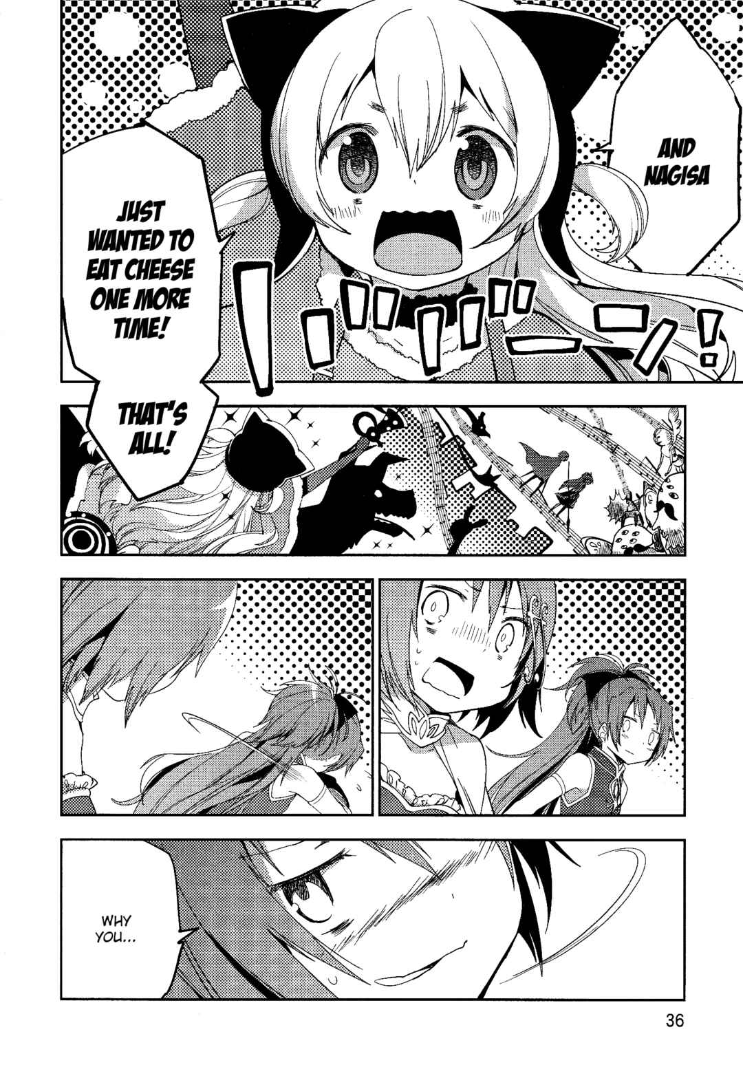 Page 36 Chapter 7 Gekijouban Madoka☆Magica: Shinpen Hangyaku no Monogatari
