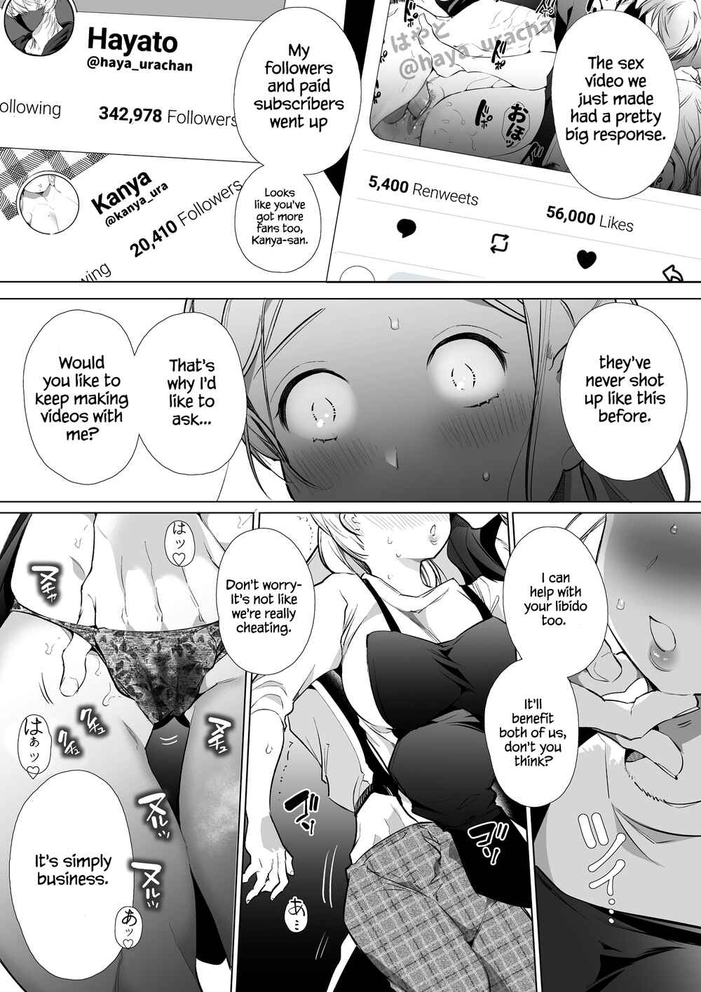 Page 38 Chapter Unknown_0880 Kana-san NTR ~Secret Socials: Married Womans Corruptive Sex Training~