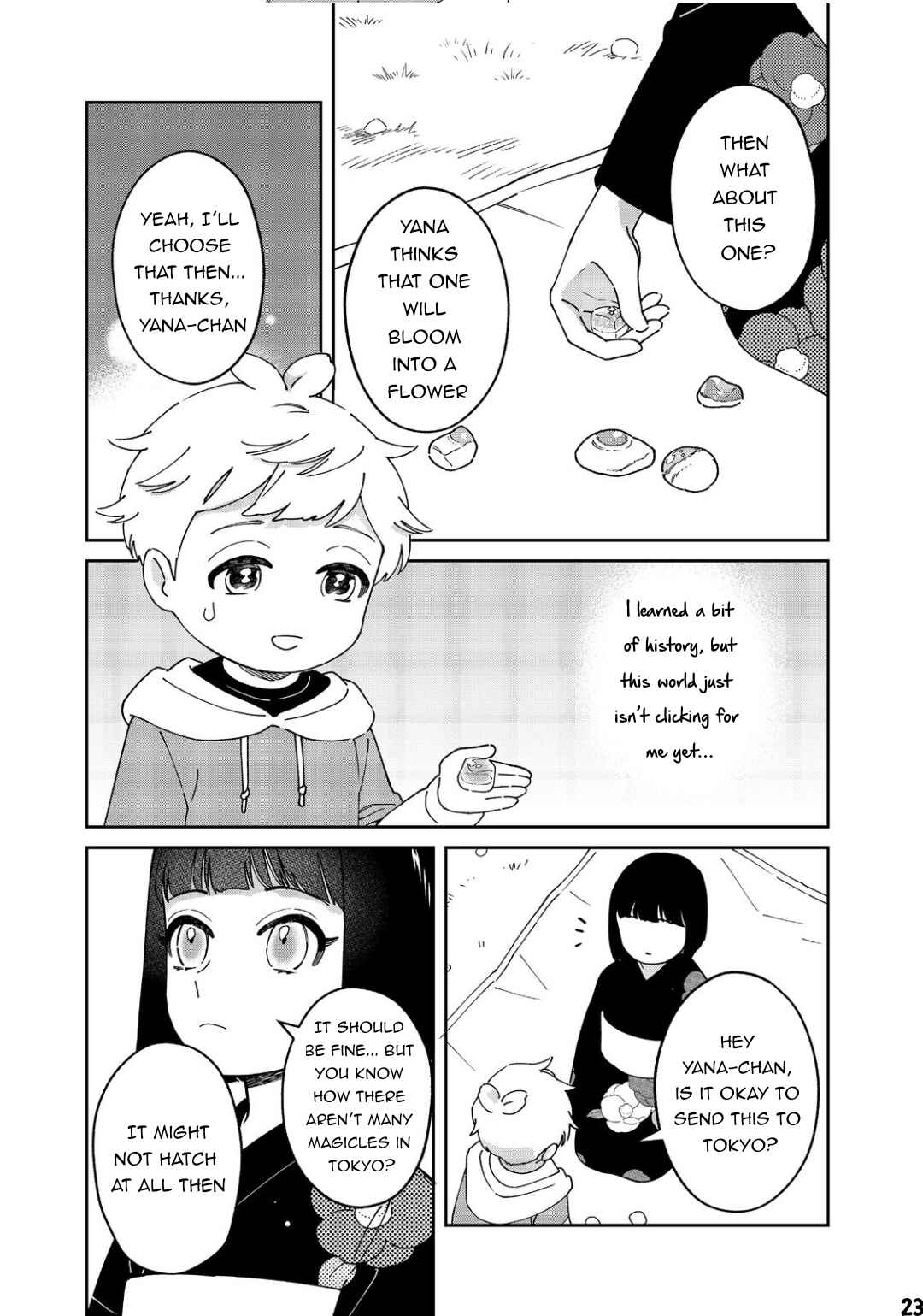 Page 24 Chapter 7 Boku wa Imasugu Zense no Kioku o Sutetai.: Akogare no Inaka wa Jingai Makyou deshita @COMIC