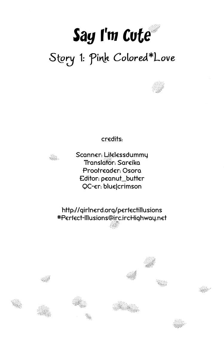 Page 4 Chapter 1 Kawaiitte Itteyo