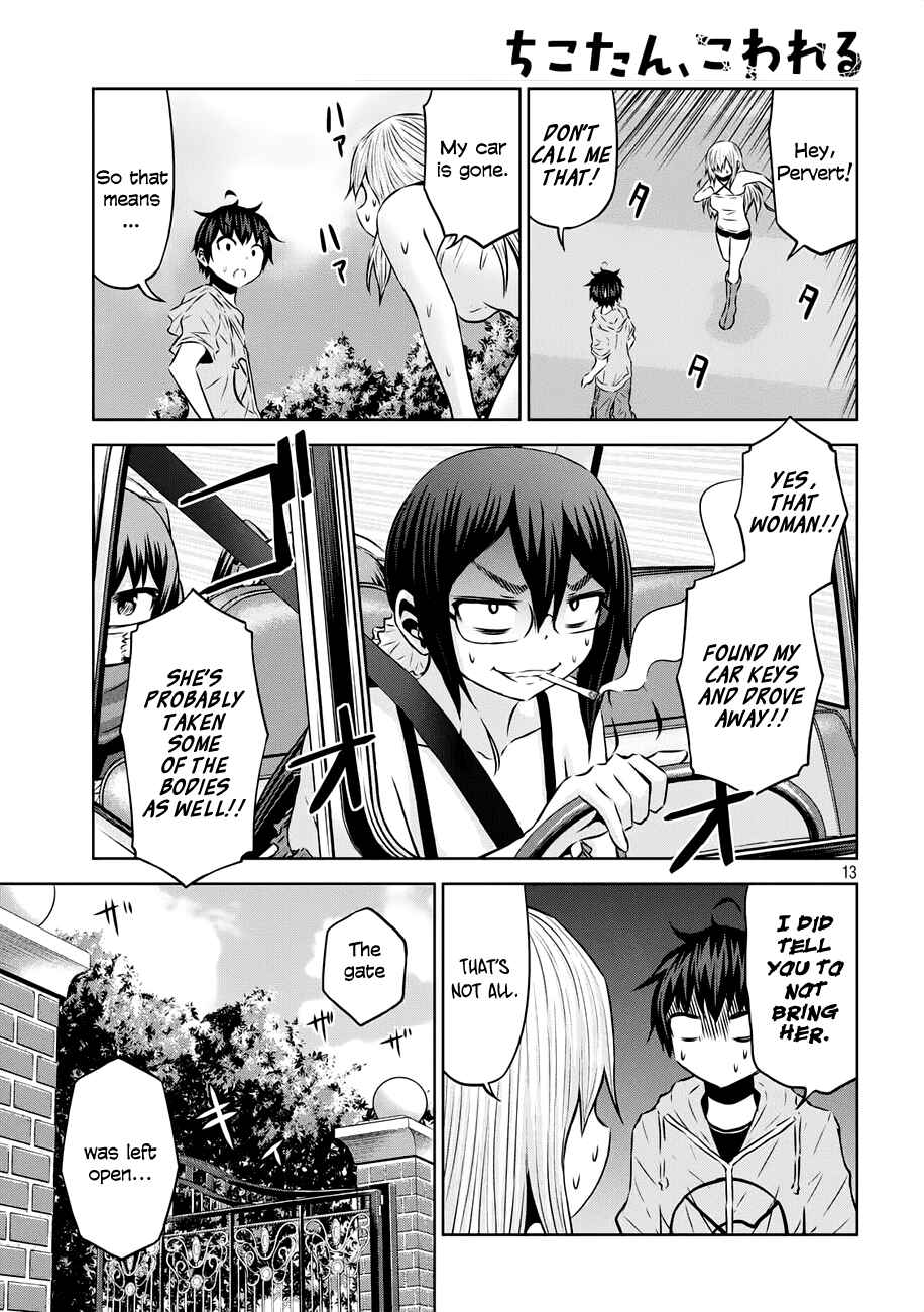 Page 13 Chapter 36 Chikotan, Kowareru