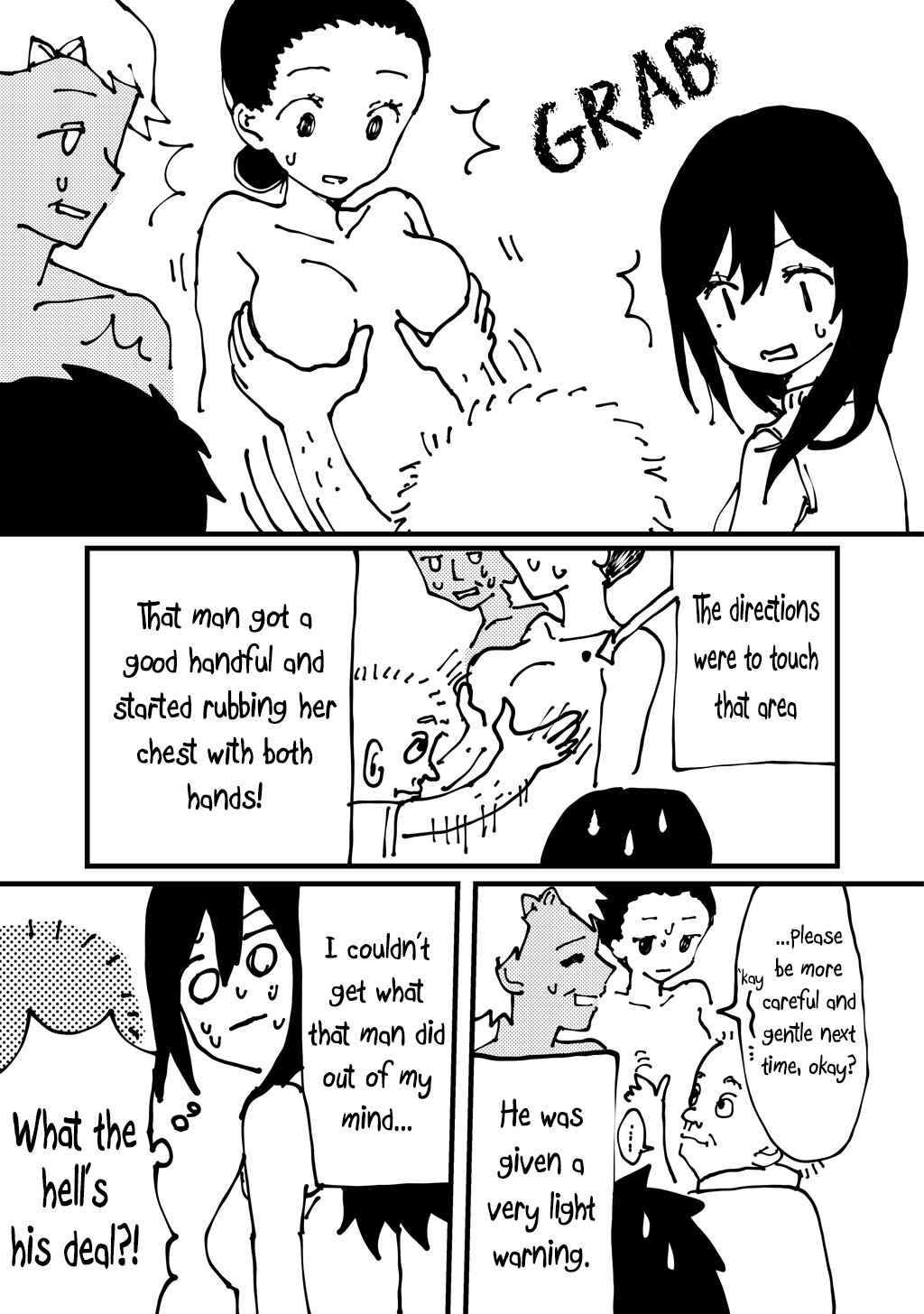Page 3 Chapter 1.5 Onna no Hadaka wo Nama de Mitai