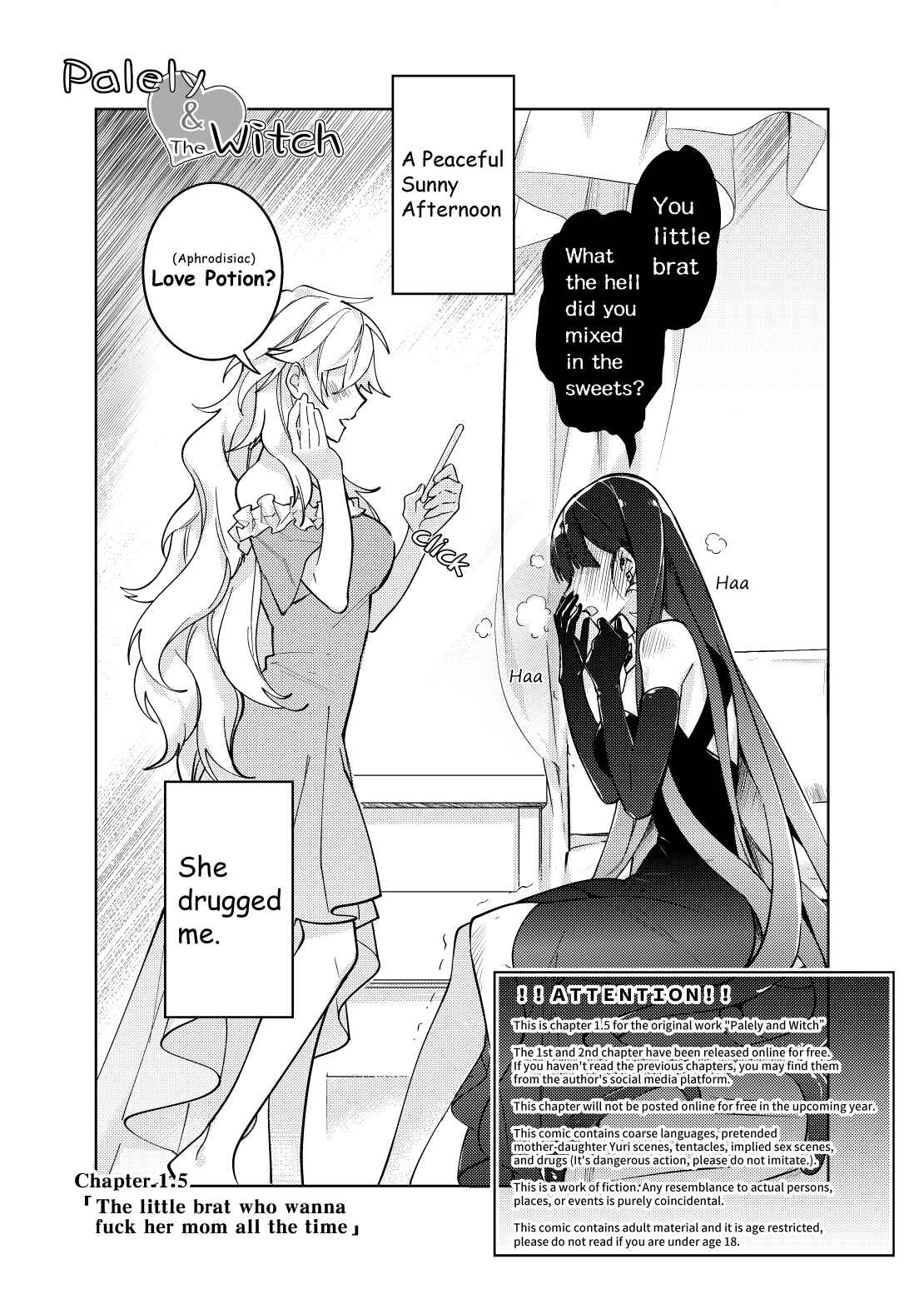 Page 6 Chapter 1.5 Albino & Witch