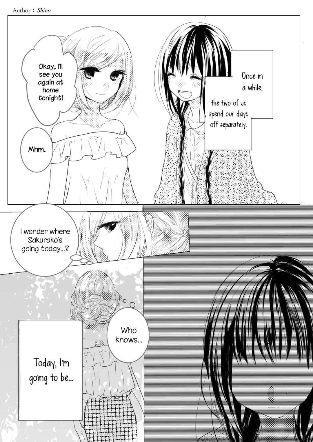 Page 1 Chapter 6 Futaribeya: A Room for Two Anthology