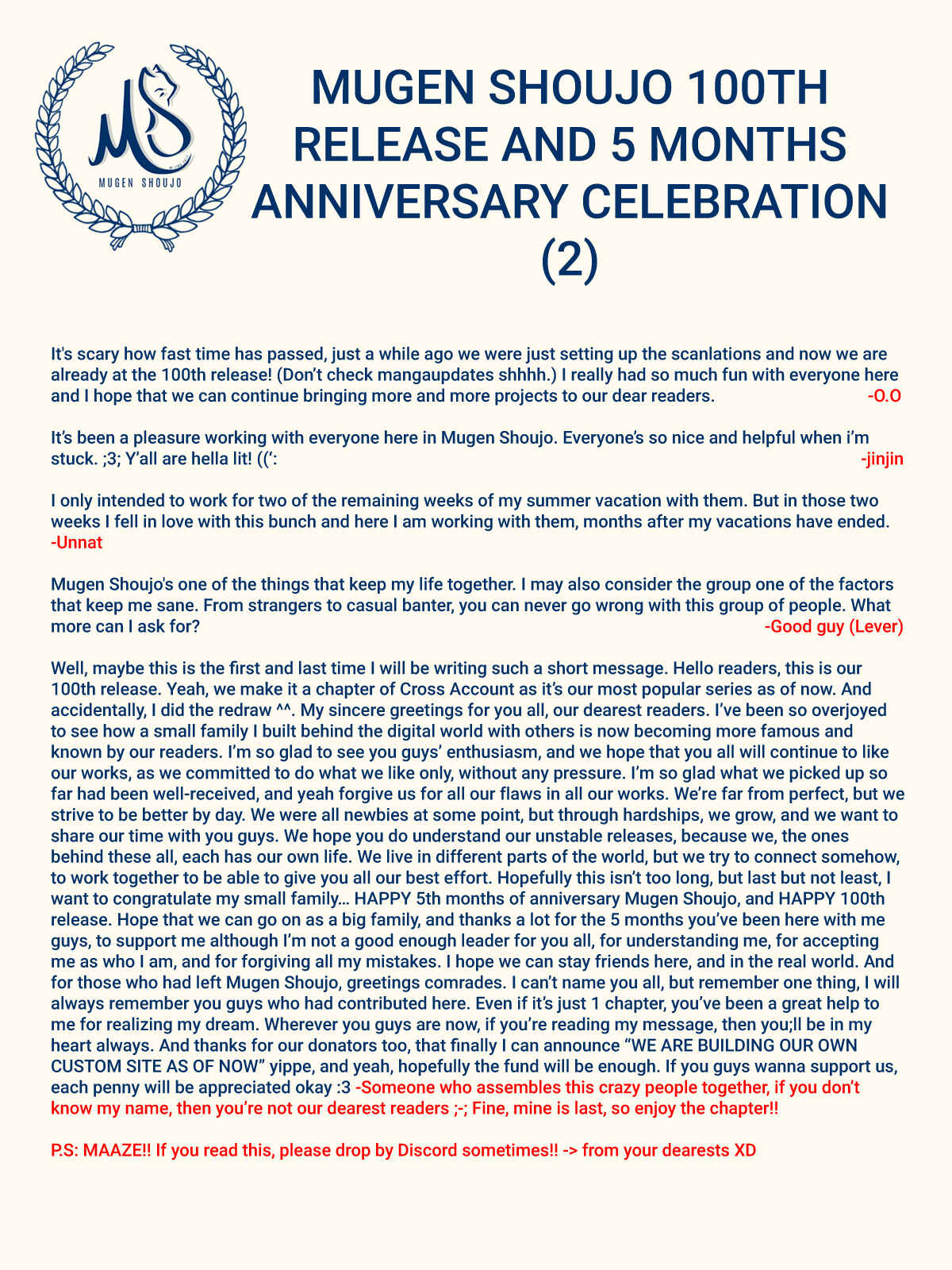Page 4 Chapter 7 Cross Account