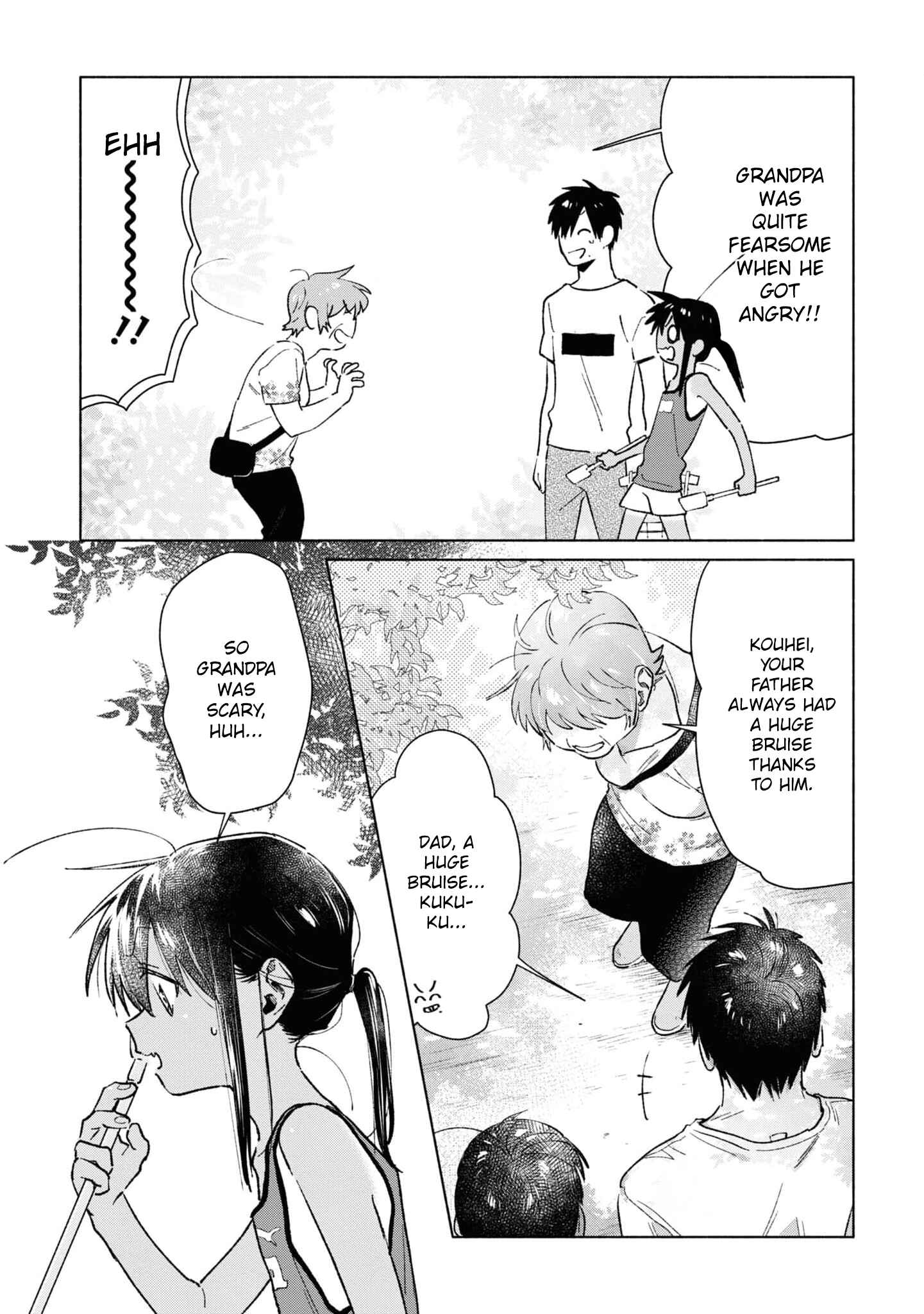 Page 7 Chapter 33 Inaka ni Kaeru to Yakeni Natsuita Kasshoku Ponytail Shota ga Iru