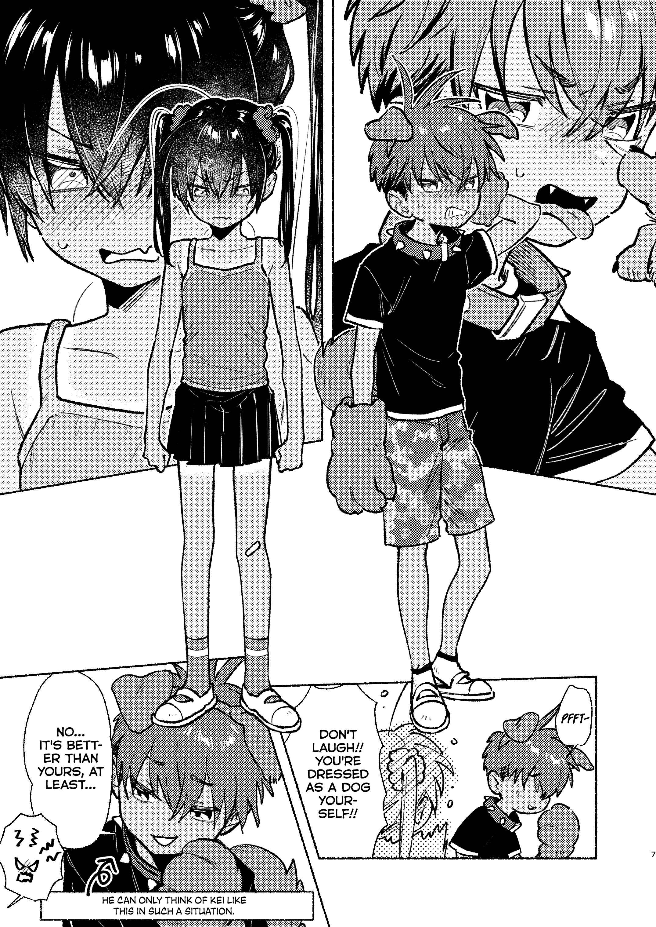 Page 6 Chapter 39.6 Inaka ni Kaeru to Yakeni Natsuita Kasshoku Ponytail Shota ga Iru