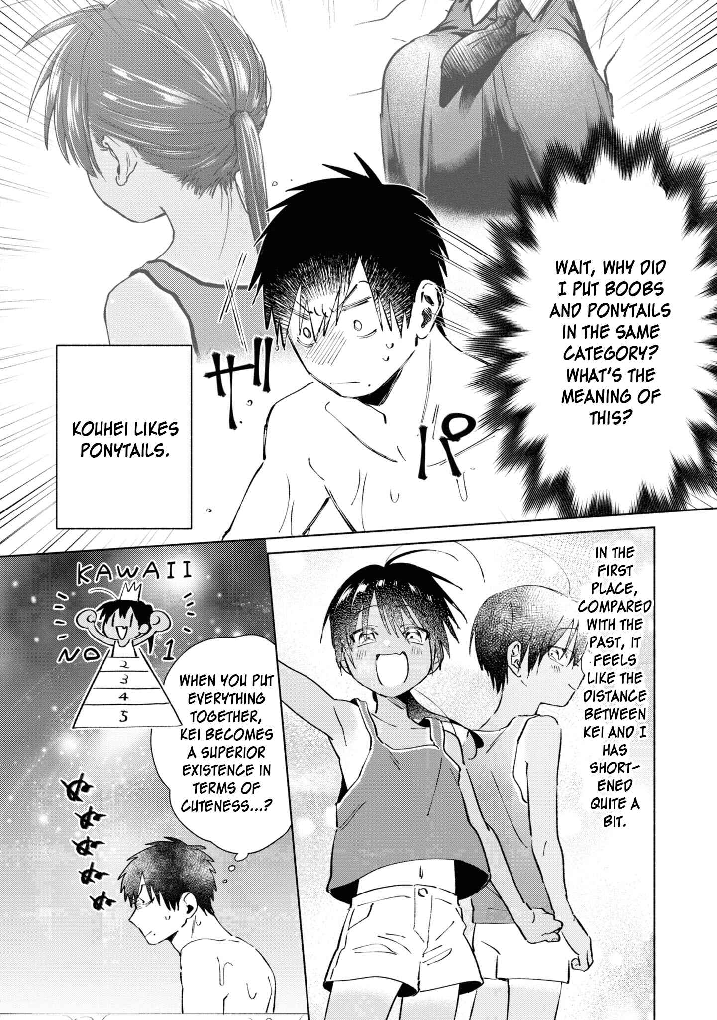 Page 4 Chapter 22 Inaka ni Kaeru to Yakeni Natsuita Kasshoku Ponytail Shota ga Iru