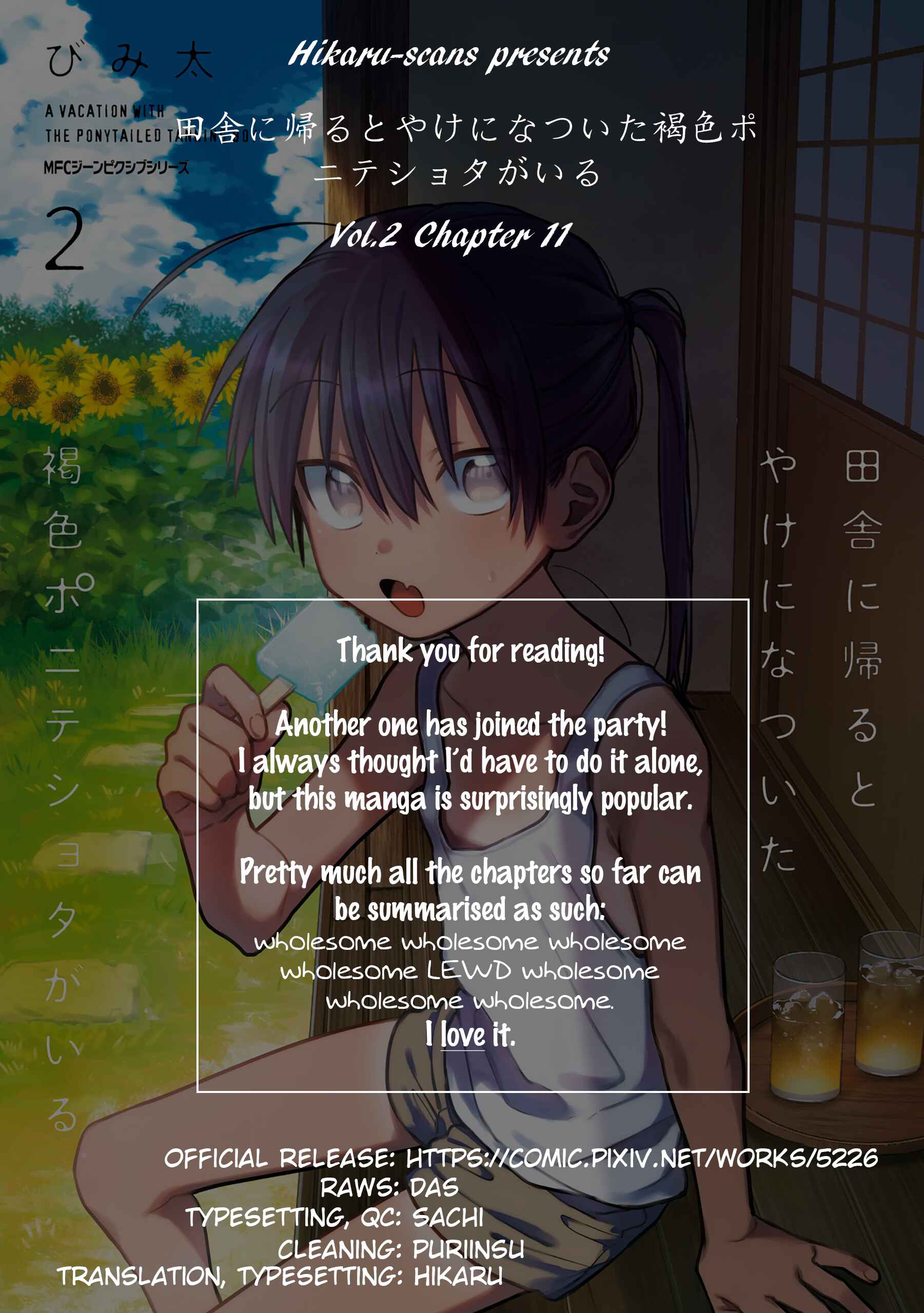 Page 13 Chapter 11 Inaka ni Kaeru to Yakeni Natsuita Kasshoku Ponytail Shota ga Iru