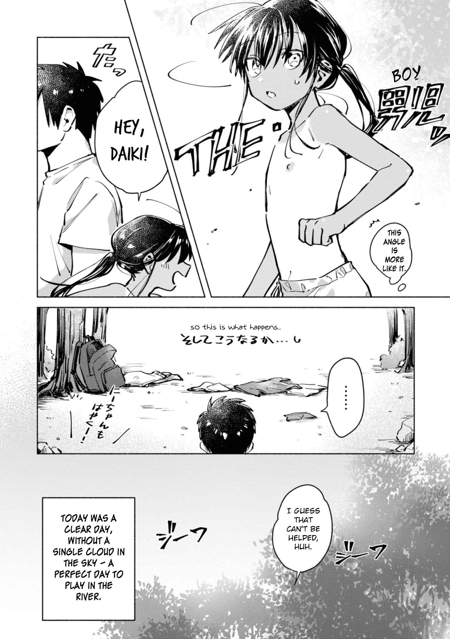 Page 13 Chapter 4 Inaka ni Kaeru to Yakeni Natsuita Kasshoku Ponytail Shota ga Iru