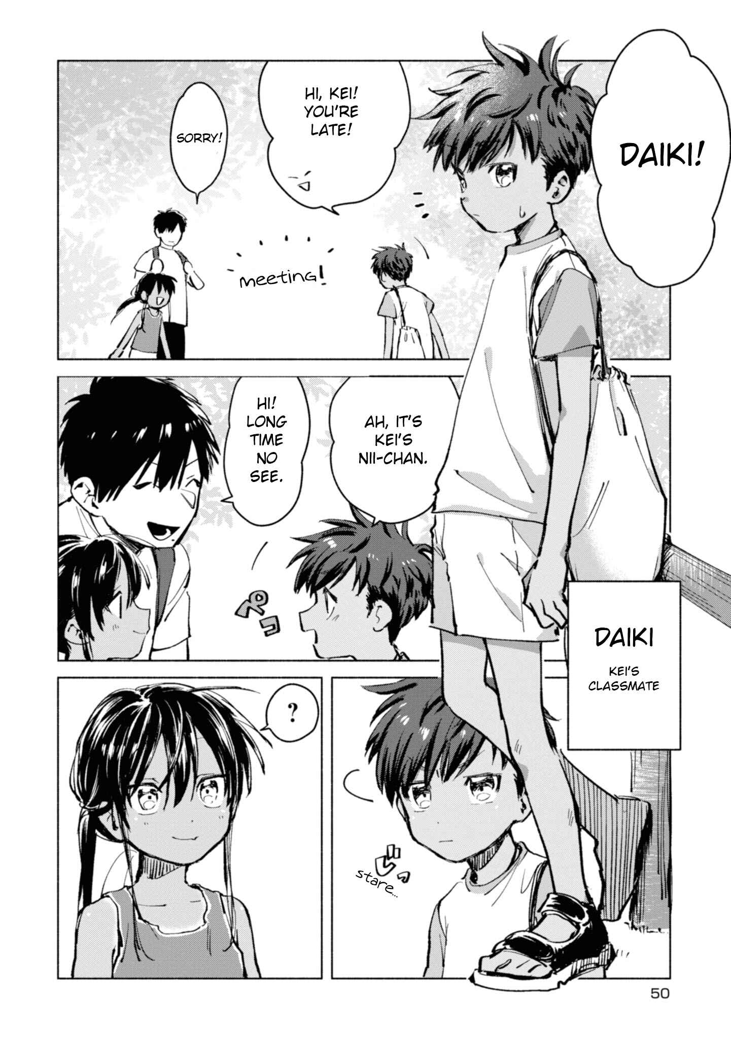 Page 4 Chapter 4 Inaka ni Kaeru to Yakeni Natsuita Kasshoku Ponytail Shota ga Iru