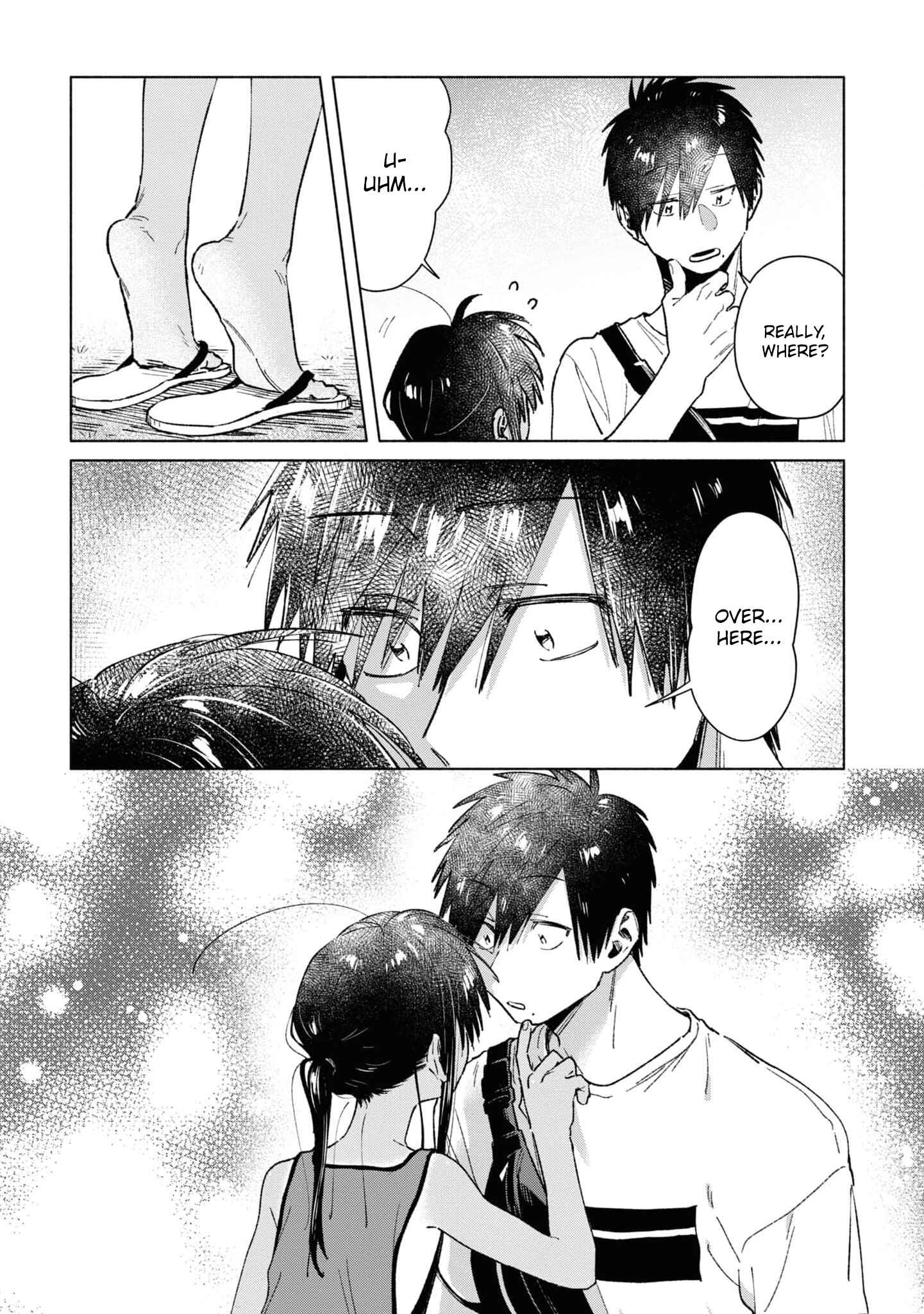 Page 9 Chapter 34 Inaka ni Kaeru to Yakeni Natsuita Kasshoku Ponytail Shota ga Iru