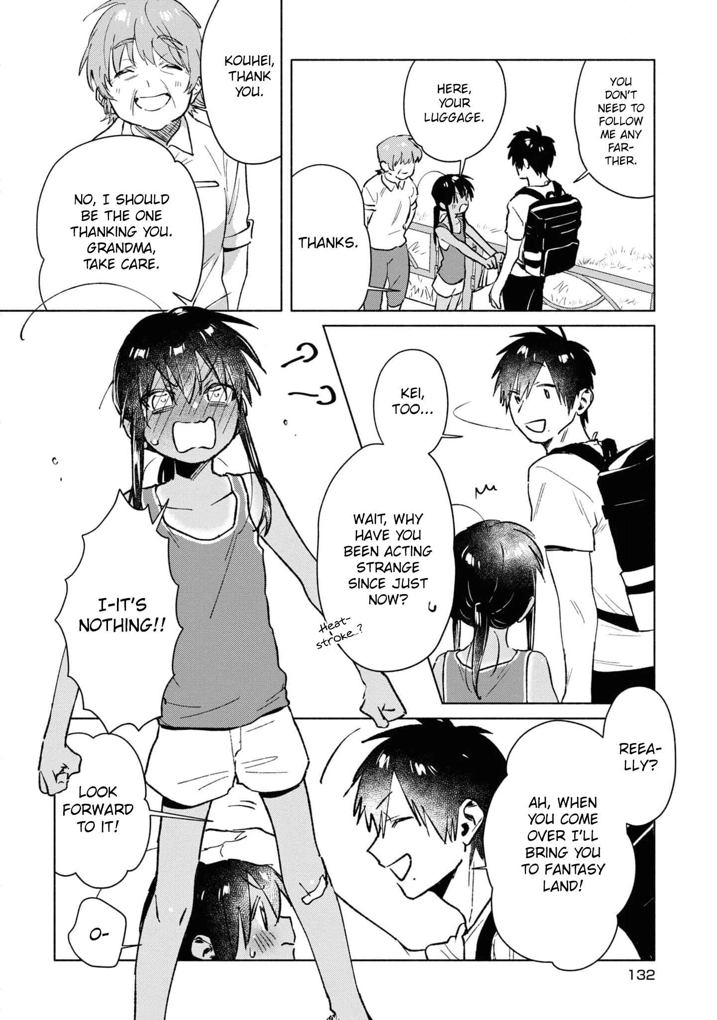Page 14 Chapter 39 Inaka ni Kaeru to Yakeni Natsuita Kasshoku Ponytail Shota ga Iru