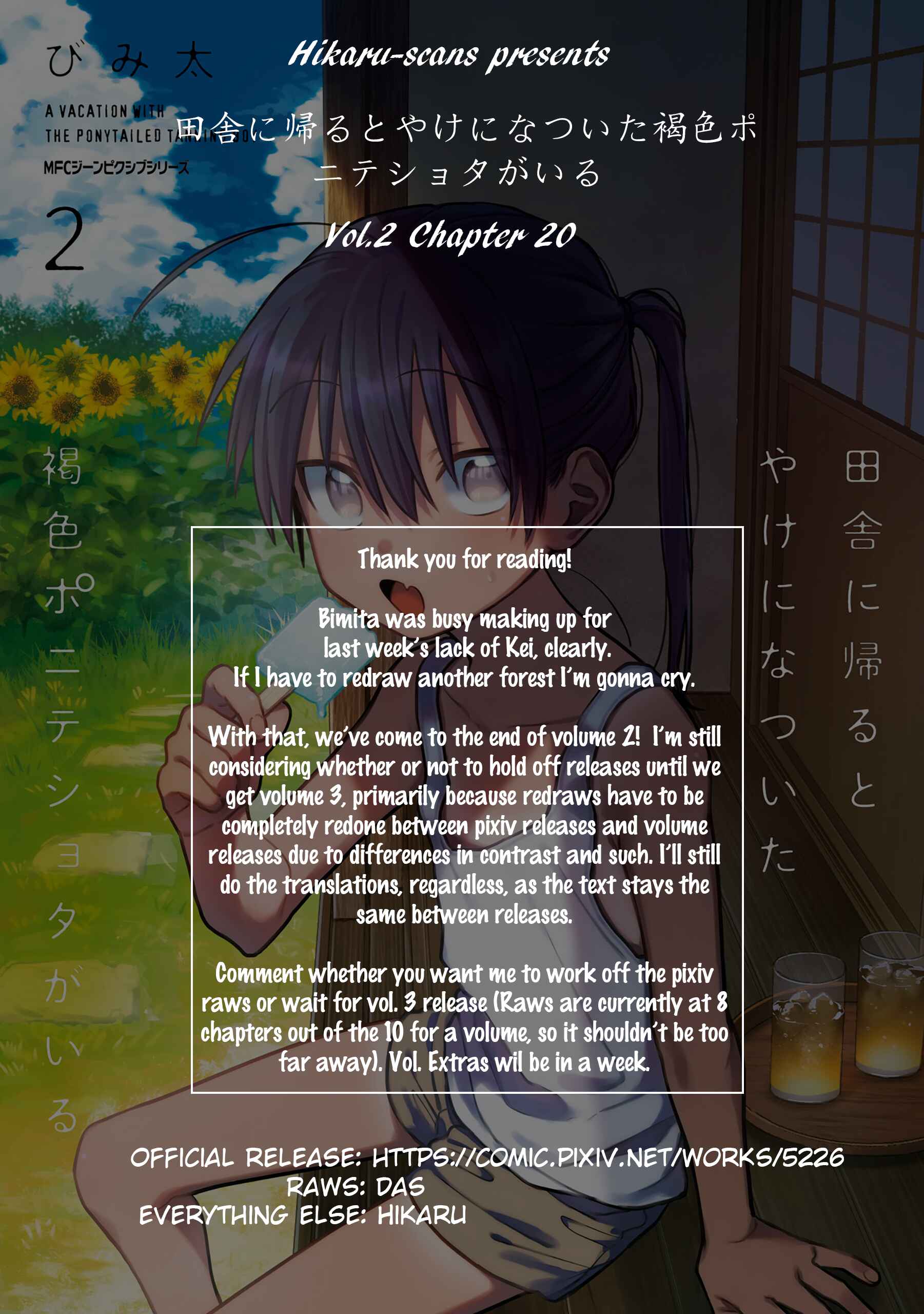 Page 14 Chapter 20 Inaka ni Kaeru to Yakeni Natsuita Kasshoku Ponytail Shota ga Iru