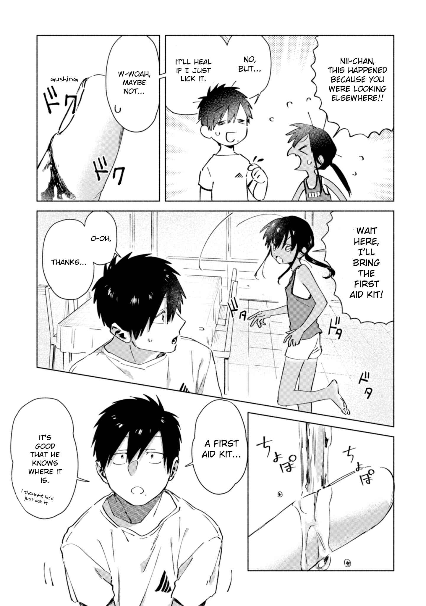 Page 5 Chapter 13 Inaka ni Kaeru to Yakeni Natsuita Kasshoku Ponytail Shota ga Iru