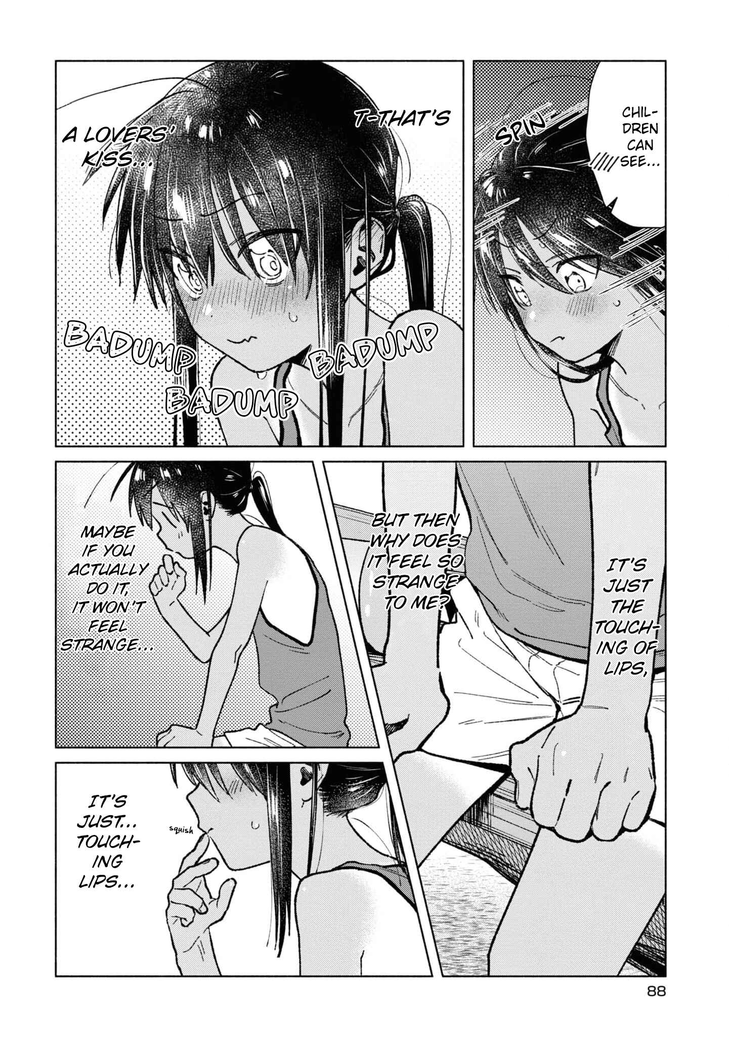 Page 4 Chapter 37 Inaka ni Kaeru to Yakeni Natsuita Kasshoku Ponytail Shota ga Iru