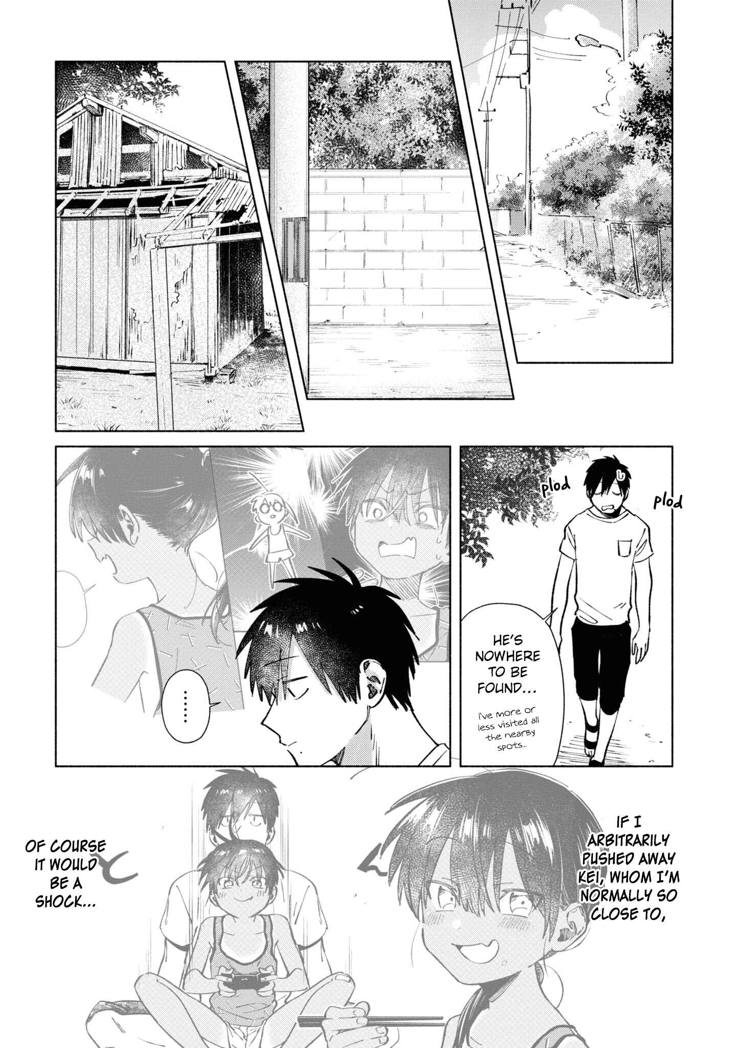 Page 4 Chapter 27 Inaka ni Kaeru to Yakeni Natsuita Kasshoku Ponytail Shota ga Iru