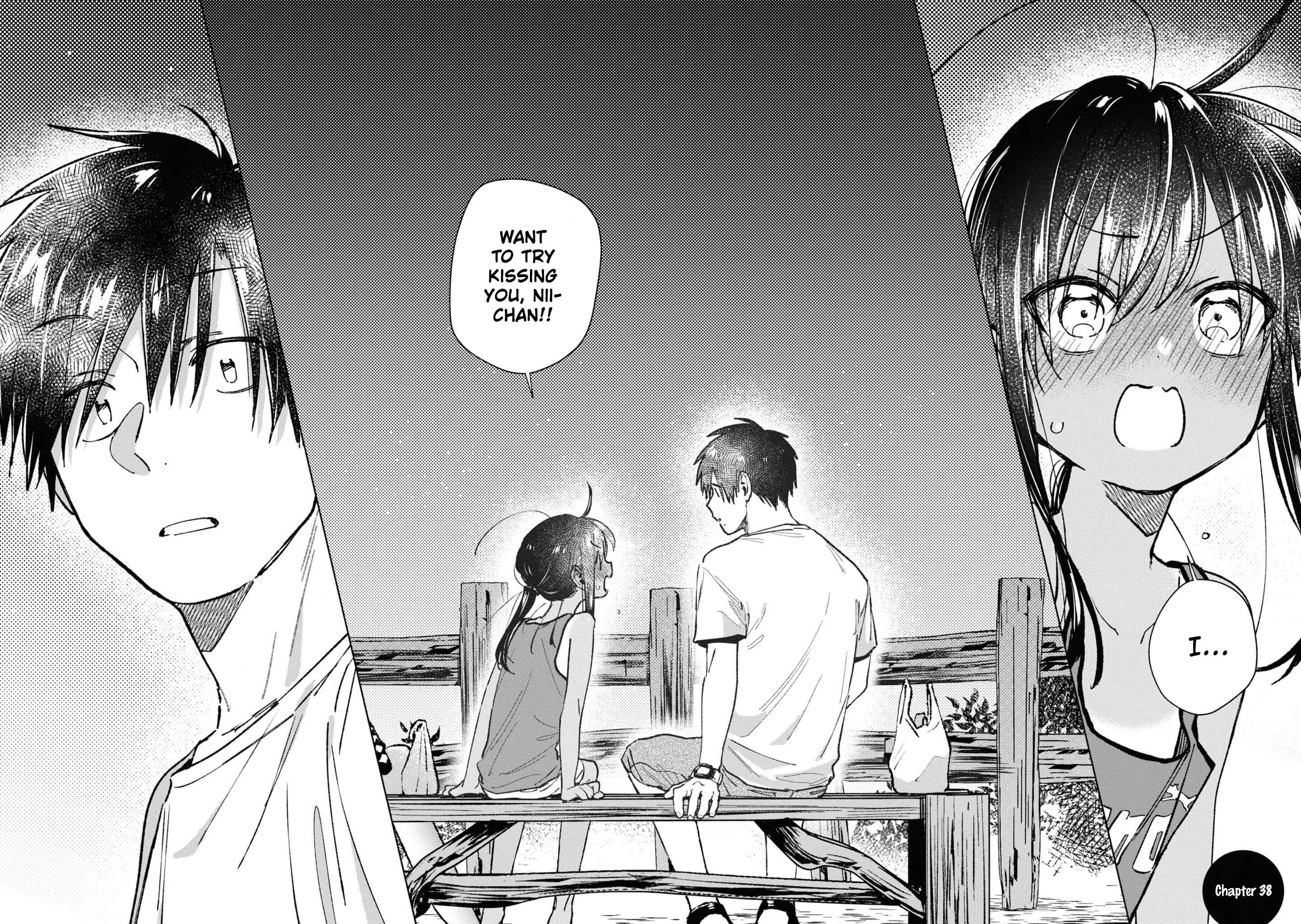 Page 1 Chapter 38 Inaka ni Kaeru to Yakeni Natsuita Kasshoku Ponytail Shota ga Iru